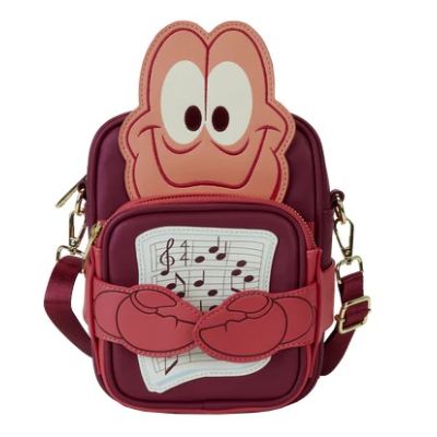 PETITE SIRENE 35 ANNIV. - Sebastian - Sac Crossbuddies Loungefly