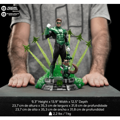DC - Green Lantern Unleashed - Statuette Art Scale 1/10 Deluxe 23.7cm