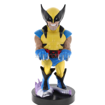 X-MEN - Wolverine - Figurine 20cm - Support Manette & Portable
