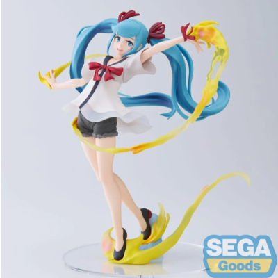 HATSUNE MIKU - Shiny T.R. - Statuette Luminasta Figurizm 22cm