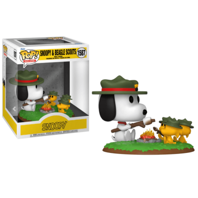 PEANUTS - POP Deluxe N° 1587 - Snoopy et Beagle Scouts