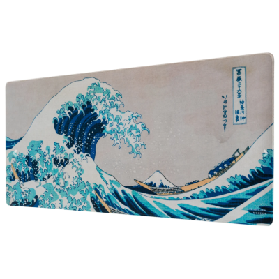 HOKUSAI - La Vague - Tapis de Bureau XL