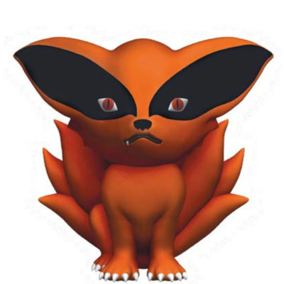NARUTO SHIPPUDEN - Kurama - Tirelire PVC 18cm