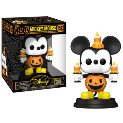 DISNEY - POP Super N° 1493 - Mickey Halloween (Lights up !)