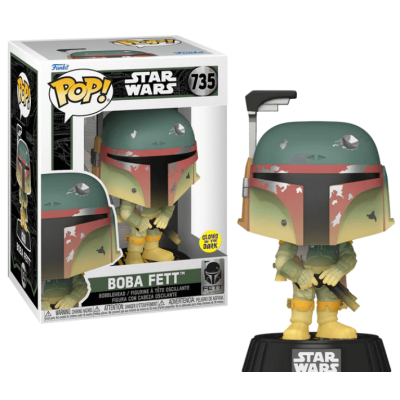 STAR WARS FETT LEGACY - POP Star Wars N° 735 - Boba Fett (GITD)