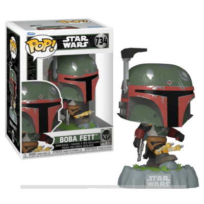 STAR WARS FETT LEGACY - POP Star Wars N° 734 - Boba Fett avec Rockets