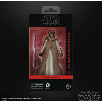 THE ACOLYTE - Maitre Jedi Vernestra Rwoh - Figurine Black Series 15cm