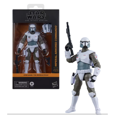 MANDALORIAN - Imperial Armored Commando - Figurine Black Series 15cm