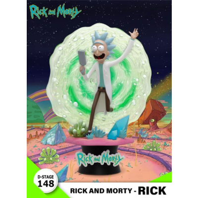 RICK & MORTY - Rick - Diorama D-Stage 14cm