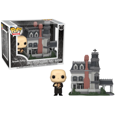 LA FAMILLE ADDAMS - POP TOWN N° 40 - Maison Addams avec Oncle Fétide