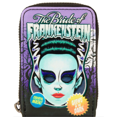BRIDE OF FRANKENSTEIN - Neon Mask - Portefeuille LoungeFly