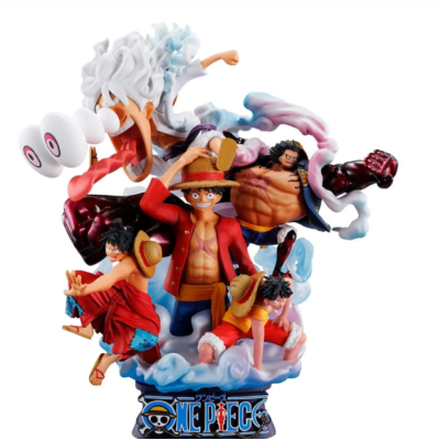 ONE PIECE - Logbox Re Birth Luffy Special -Statuette Petitrama DX 15cm