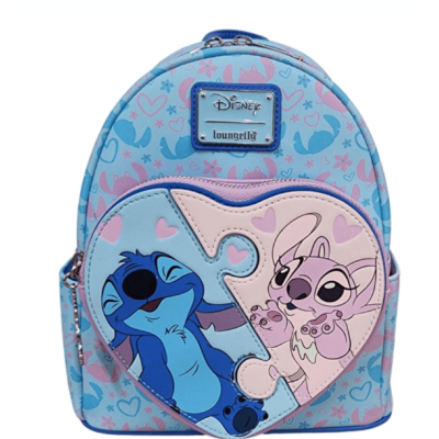 DISNEY - Stitch & Angel - Mini Sac à Dos LoungeFly EXCLUS