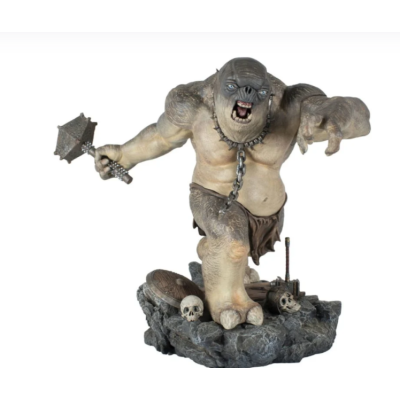 LE SEIGNEUR DES ANNEAUX - Troll des cavernes -Statue Gallery DX 30cm