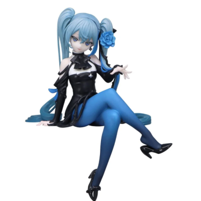 HATSUNE MIKU - Blue Rose - Statuette Noodle Stopper Blue14cm