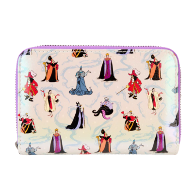 DISNEY - Villains - Portefeuille Iridescent LoungeFly