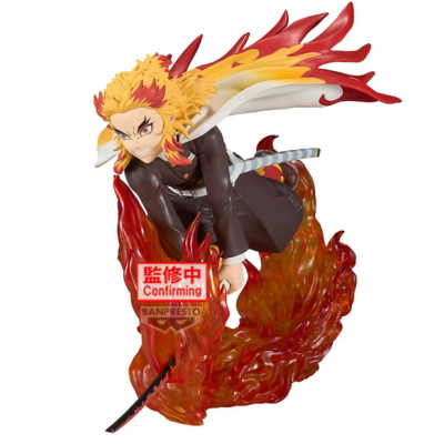 DEMON SLAYER - Kyojuro Rengoku - Figurine Vibration Stars Plus 14cm