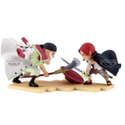 ONE PIECE - Edward Newgate VS Shanks - Figurine WCF Log Stories 13cm