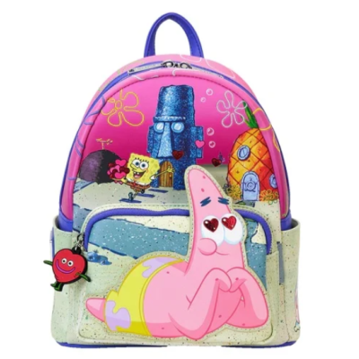 BOB L EPONGE - Bob L Eponge & Patrick - Mini Sac à Dos LoungeFly