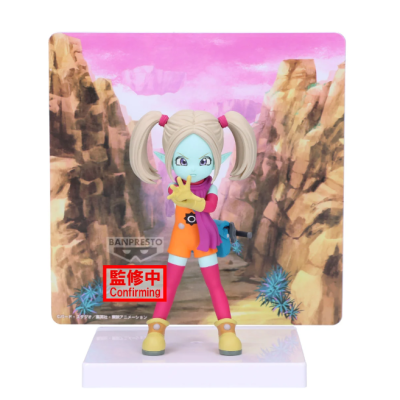 DRAGON BALL DAIMA - Panzy - Figurine Figure with Panel 13cm