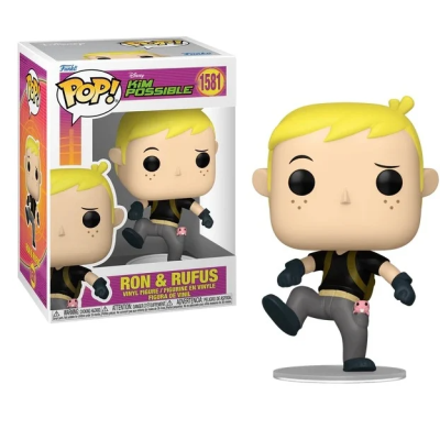 KIM POSSIBLE - POP Disney N° 1581 - Ron avec Rufus