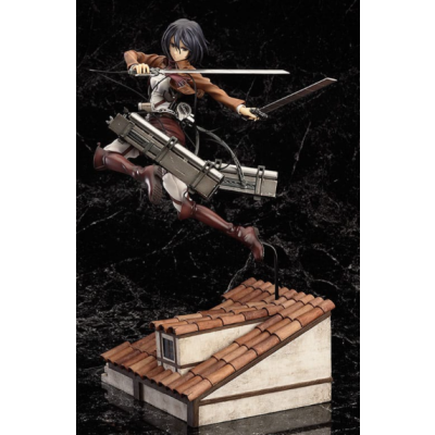L ATTAQUE DES TITANS - Mikasa Ackerman "Deluxe" - Statuette 1/8 28cm