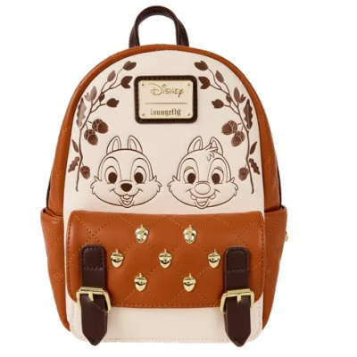 DISNEY - Tic & Tac "Quilted" - Mini Sac à Dos LoungeFly