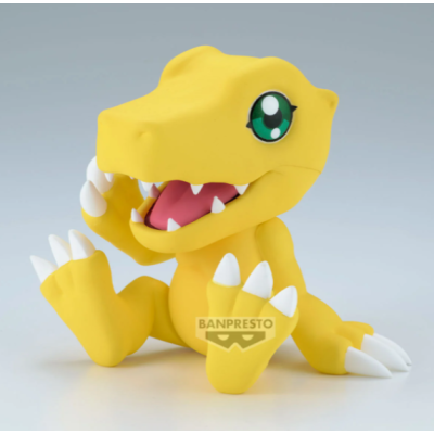 DIGIMON ADVENTURE - Agumon - Figurine Sofvimates 9cm