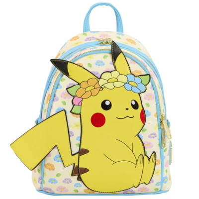 POKEMON - Pikachu Floral - Mini Sac à Dos LoungeFly