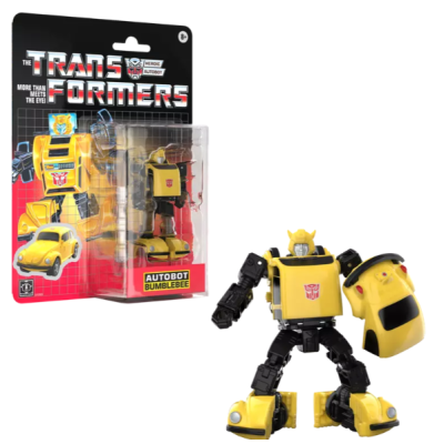 TRANSFORMERS - G1 Autobot Bumblebee - Figurine Retro 13cm