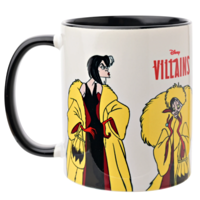 DISNEY - Cruella - Mug Interieur Coloré - 325ml