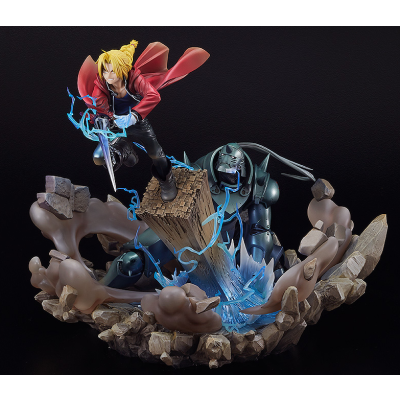 FULL METAL ALCHEMIST - Edward Elric & Alphonse Elric - Statuette 58cm