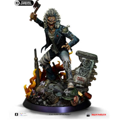IRON MAIDEN - Eddie "50ème Anniv." - Statuette Art Scale 1/10 21.9cm