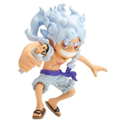 ONE PIECE - Luffy Gear 5 & Borsalino - Figurine Mega WCF 13cm