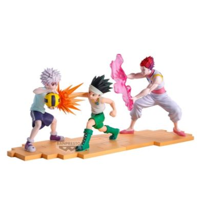 HUNTER X HUNTER - Gon- Hysoka - Killua - Figurine 14cm