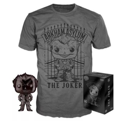  DC COMICS - POP! & Tee Set - The Joker EXCLU  taille L