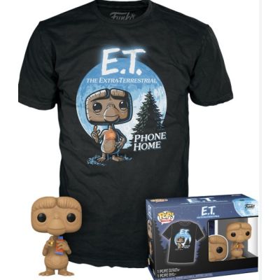 E.T. Phone Home T-Shirt plus Funko - Pop! & Tee | Funko Pop! par E.T. - the Extra-Terrestrial taille S