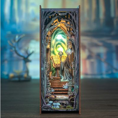 BOOK NOOK KIT - DIY - La Porte des Merveilles - 107pc + Eclairage LED