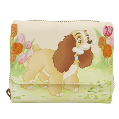 LA BELLE ET LE CLOCHARD - Pastel Tulip - Portefeuille LoungeFly