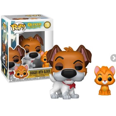 OLIVER & COMPANY - POP & Buddy N° 1705 - Dodger avec Oliver