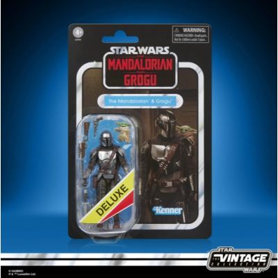 MANDALORIAN - Mandalorian & Grogu - Figurine Vintage Collection 10cm