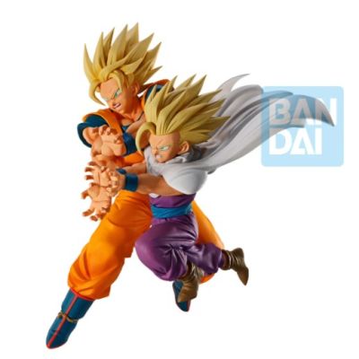 DRAGON BALL Z - Son Goku & Son Gohan - Figurine Spectacle Battle 18cm