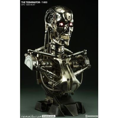 The Terminator Life size Bust sideshow