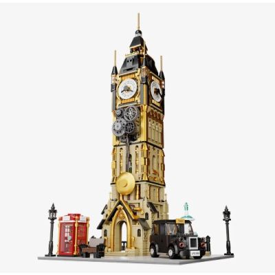 PANTASY - Parc tour de l'horloge Steampunk - Bloc de Construction