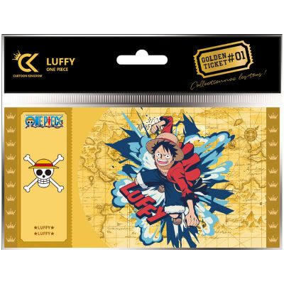One Piece Golden Ticket Monkey D Luffy