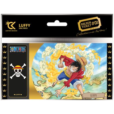 One Piece Black Ticket Luffy