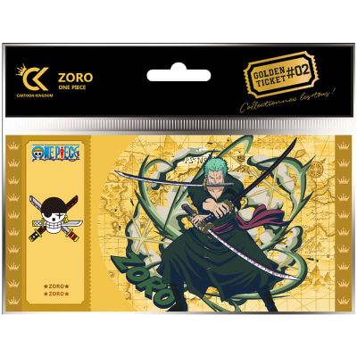 One Piece Golden Ticket Roronoa Zoro