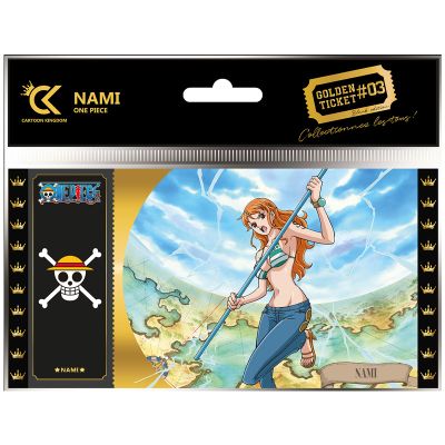 One Piece Black Ticket Nami