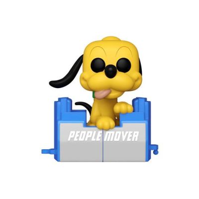 Walt Disney Word 50th Anniversary POP! Disney Vinyl figurine People Mover Pluto w/Balloon  9 cm