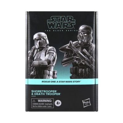 Star Wars: Rogue One Black Series pack 2 figurines Shoretrooper & Death Trooper 15 cm
